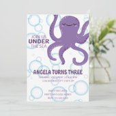 海の中パーティー 招待状 (スタンド正面)