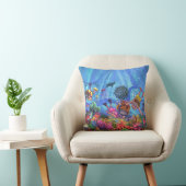 海の中 クッション (椅子)
