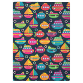 海の交通機関パターン クリップボード (裏面)