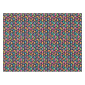 海の交通機関パターン テーブルクロス (正面(横))