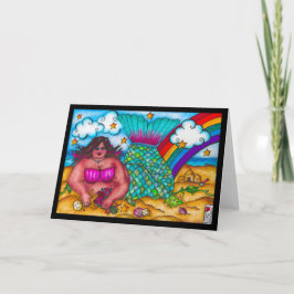 海の人魚のカードで カード