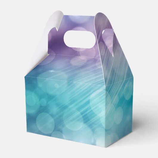 海の人魚のテールパーティーの好意ボックスの下で フェイバーボックス (裏面サイド)