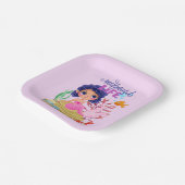 海の人魚の命の下 ペーパープレート (傾斜あり)