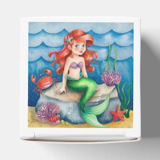 海の人魚の誕生日パーティーの下 フェイバーボックス (上部)