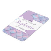 海の人魚の誕生日パーティーの下 マグネット (左側)