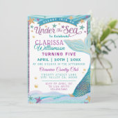海の人魚の誕生日パーティーの招待の下で 招待状 (スタンド正面)
