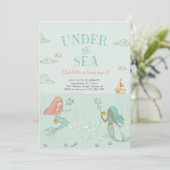『海の人魚の誕生日パーティーの招待』の下で 招待状 (スタンド正面)