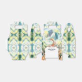 海の人魚の赤ちゃんシャワーの下 フェイバーボックス (折り畳みなし)