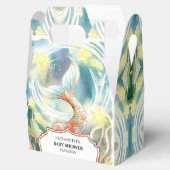 海の人魚の赤ちゃんシャワーの下 フェイバーボックス (オープン)