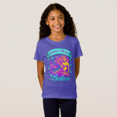 海の人魚信じ車 Tシャツ (正面フル)