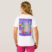 海の人魚 ウォーターボトル Tシャツ (裏面フル)