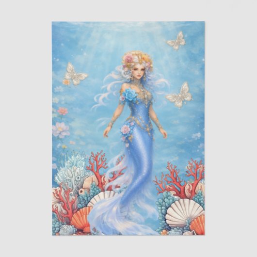 海の人魚 フルボディ 薄葉紙 (正面)