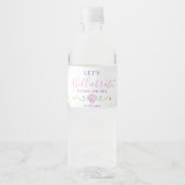 海の人魚 水彩画 ペットボトルラベル (正面)