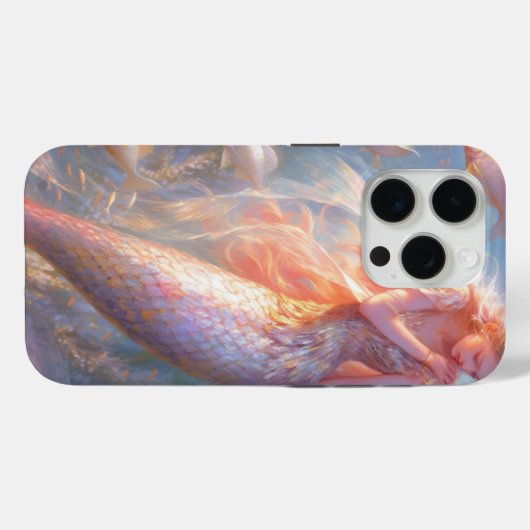 海の人魚 Case-Mate iPhoneケース (裏面 (横))