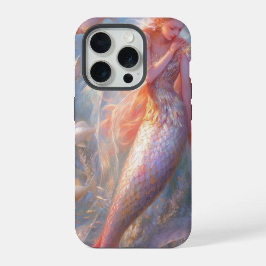 海の人魚 iPhoneケース (裏面)
