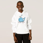 海の仲良しクジラ Hoodie (正面フル)