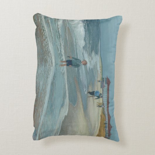 海の倍によるSt Maryはイメージと味方しました アクセントクッション (裏面(縦))