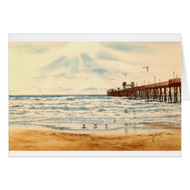 海の側面桟橋 (正面横)