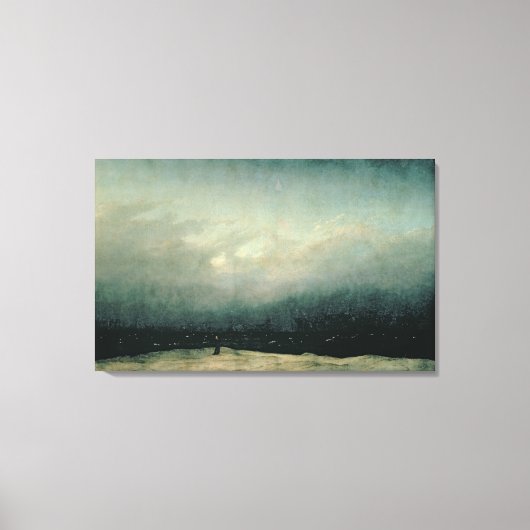 海の僧、1809年 キャンバスプリント (正面)