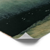 海の僧、1809年 ポスター (角)