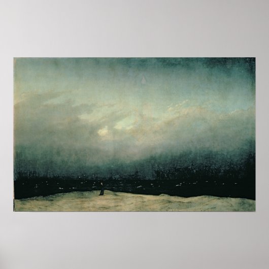 海の僧、1809年 ポスター (正面)