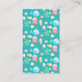 海の冒険おむつラッフルの下 エンクロージャーカード (裏面)