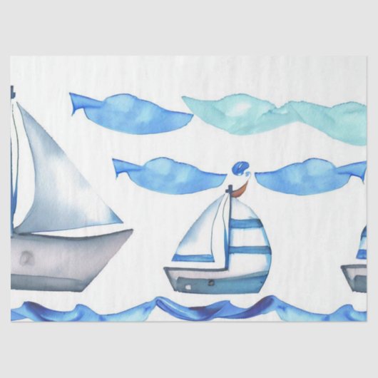 "海の冒険を解き放つ：航海の航海" 薄葉紙 (正面)