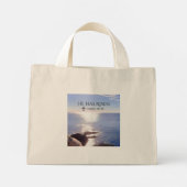 海の写真キリストが聖書の復活祭を復活させた ミニトートバッグ (裏面)