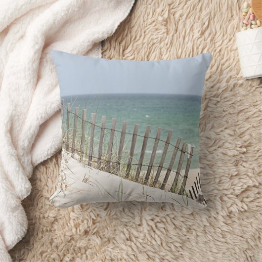 海の写真 クッション (ブランケット)