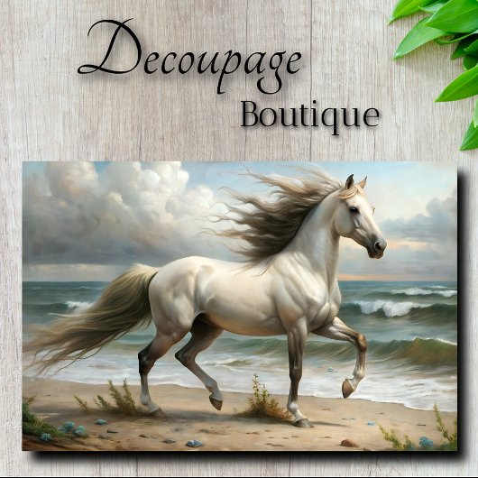 海の切り離しページの白い石碑 薄葉紙