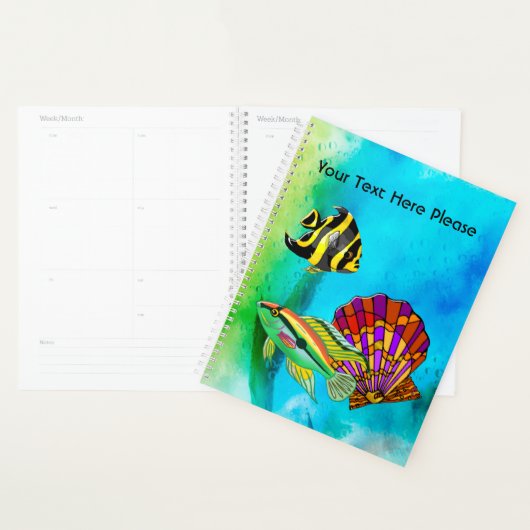 海の創造ミックスメディア プランナー手帳 (ディスプレー)