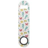 海の創造物のパターン スピード栓抜き (裏面)