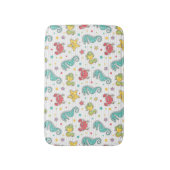 海の創造物のパターン バスマット (正面縦)