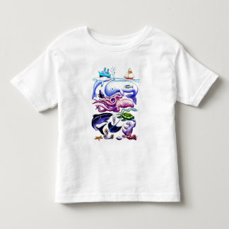 海の創造物 トドラーTシャツ