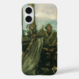 海の労働者 by エドゥアール・マネ, ヴィンテージ・アート iPhone 16ケース