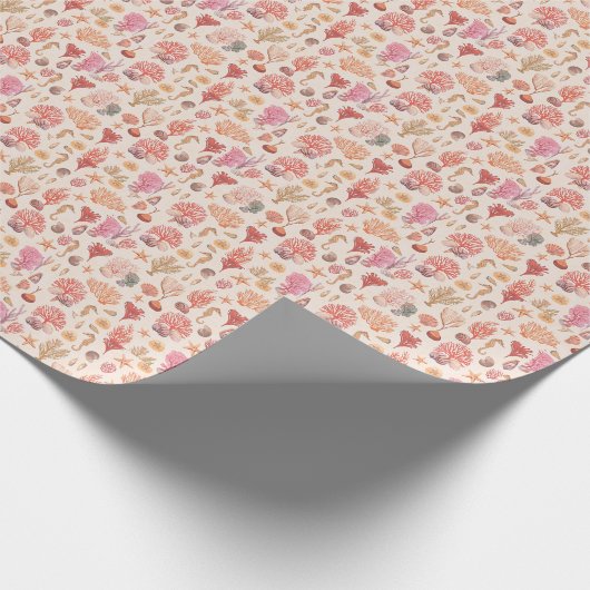 海の包装紙の下 ラッピングペーパー (角)