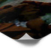 海の印象主義で緩んだ馬 ポスター (角)