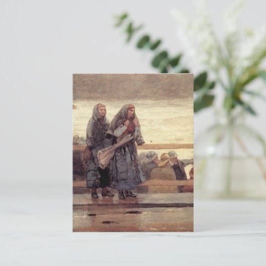 「海の危険」 ポストカード (スタンド正面)