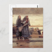 「海の危険」 ポストカード (正面/裏面)