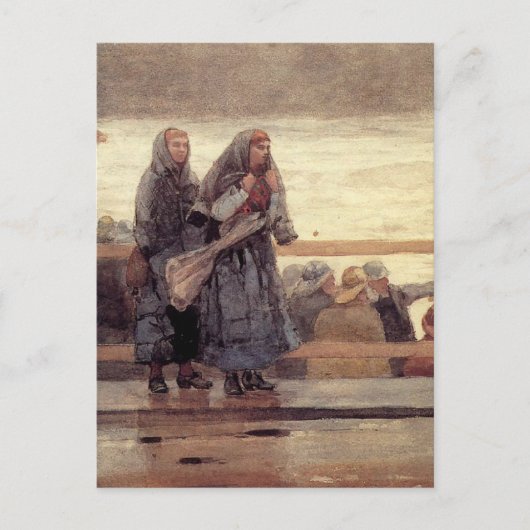 「海の危険」 ポストカード (正面)