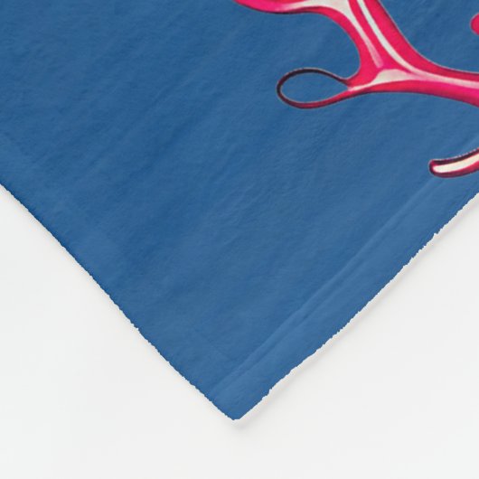 海の友だちと一緒の美しい人魚 フリースブランケット (角)