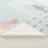 海の友の里子の下で シェルパブランケット (3/4)