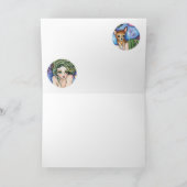 海の友達-空白のなカード カード (内部)