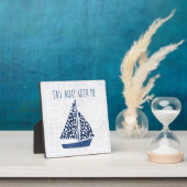 海の名言 | 私と一緒に航け フォトプラーク (インサイチュ)