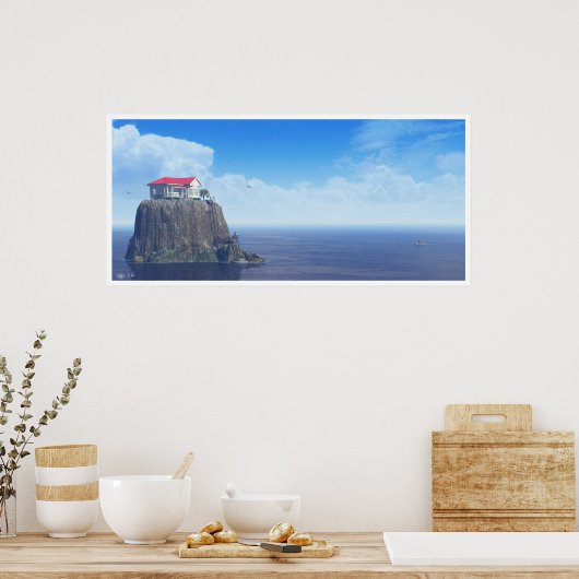 海の向こうに ポスター (キッチン)