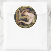 海の呪文のシール ラウンドシール (バッグ)