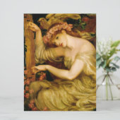 海の呪文（Dante Gabriel Rossetti著） カード (スタンド正面)