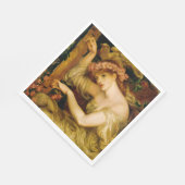 海の呪文(Dante Gabriel Rossetti著) スタンダードランチョンナプキン (角)