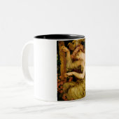 海の呪文（Dante Gabriel Rossetti著） ツートーンマグカップ (正面左)