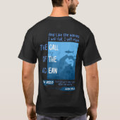 海の呼び声 Tシャツ (裏面)